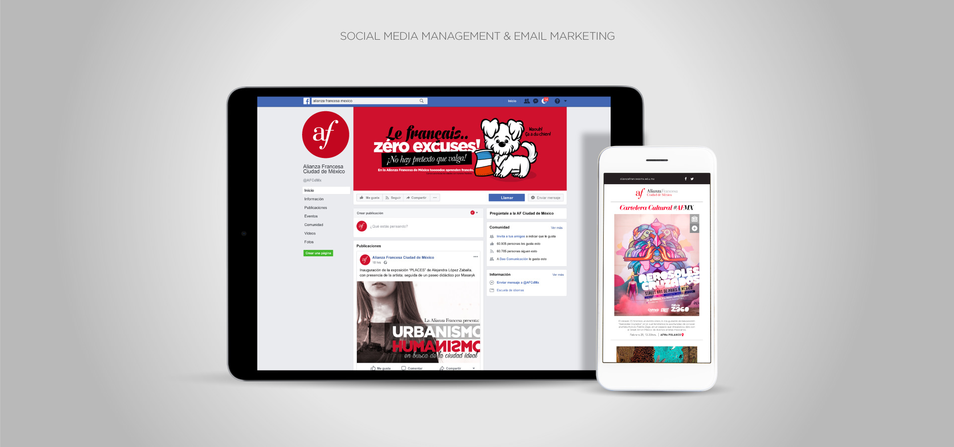 Social Media, Digital & Content Management | Facebook, Instagram, Linkedin | eMail Marketing